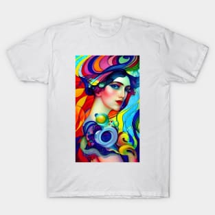 Surrounded by colors and shapes T-Shirt